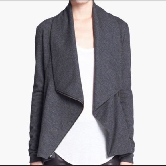 Helmut Lang Shawl Collar Jacket wool size medium charcoal grey - Picture 8 of 14